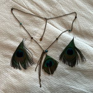 Necklace and earrings set